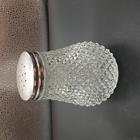 Vintage Glass Sugar Shaker 4.5" - Picture 2 of 9